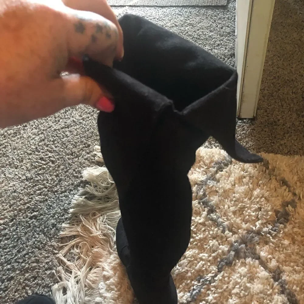 Ann Michelle over the knee high heel boots